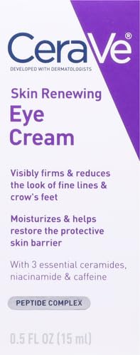 CeraVe Eye Cream for Wrinkles | Under Eye Cream with Caffeine