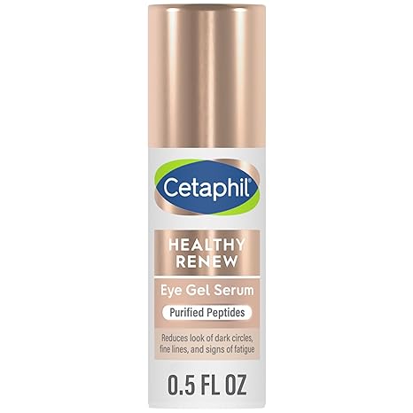 Cetaphil Hydrating Eye Gel Serum, 0.5 Oz - Reduces Dark Circles & Wrinkles