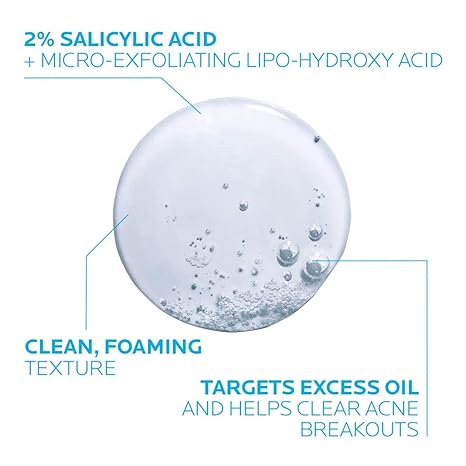 La Roche-Posay Effaclar Medicated Gel Facial Cleanser