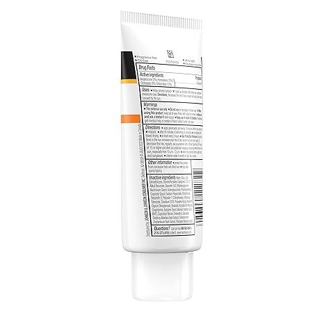 Neutrogena Clear Face Liquid Lotion Sunscreen for Acne-Prone Skin