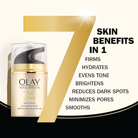 Olay Facial Moisturizing Lotion SPF 30 Total Effects for Dry Skin