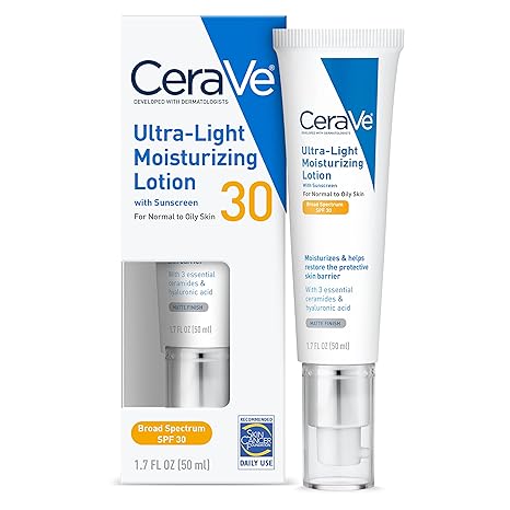 CeraVe Ultra-Light Moisturizing Lotion With SPF 30