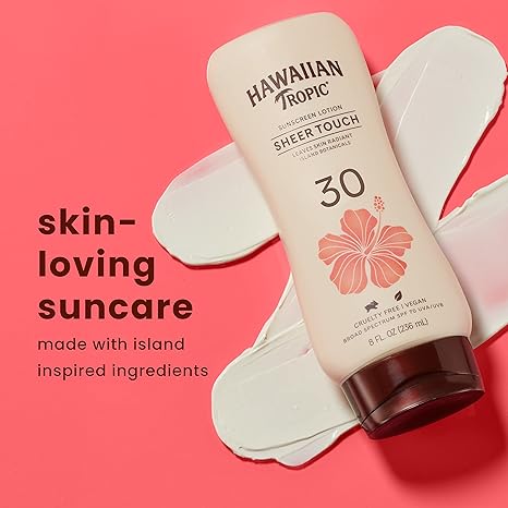 Hawaiian Tropic Sheer Touch Ultra Radiance Lotion Sunscreen SPF 30