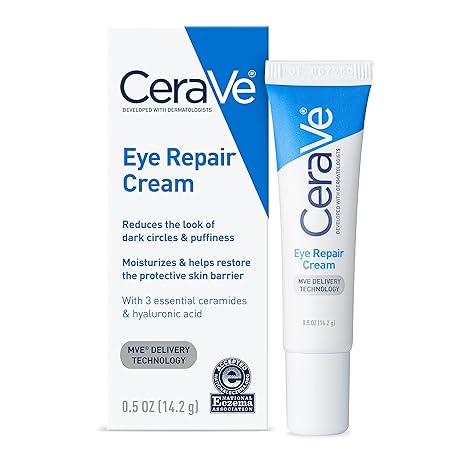 CeraVe Eye Repair Cream | Under Eye Cream for Dark Circles and Puffiness