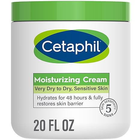 Cetaphil Face & Body Moisturizer, Hydrating Moisturizing Cream for Dry to Very Dry