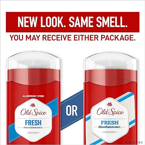 Old Spice High Endurance Long Lasting Deodorant Fresh 3 Ounce (Pack of 3)