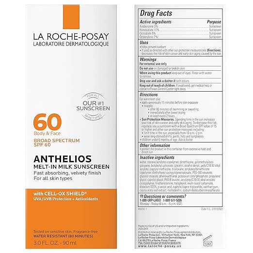 La Roche-Posay Anthelios Melt-In Milk Sunscreen SPF 60